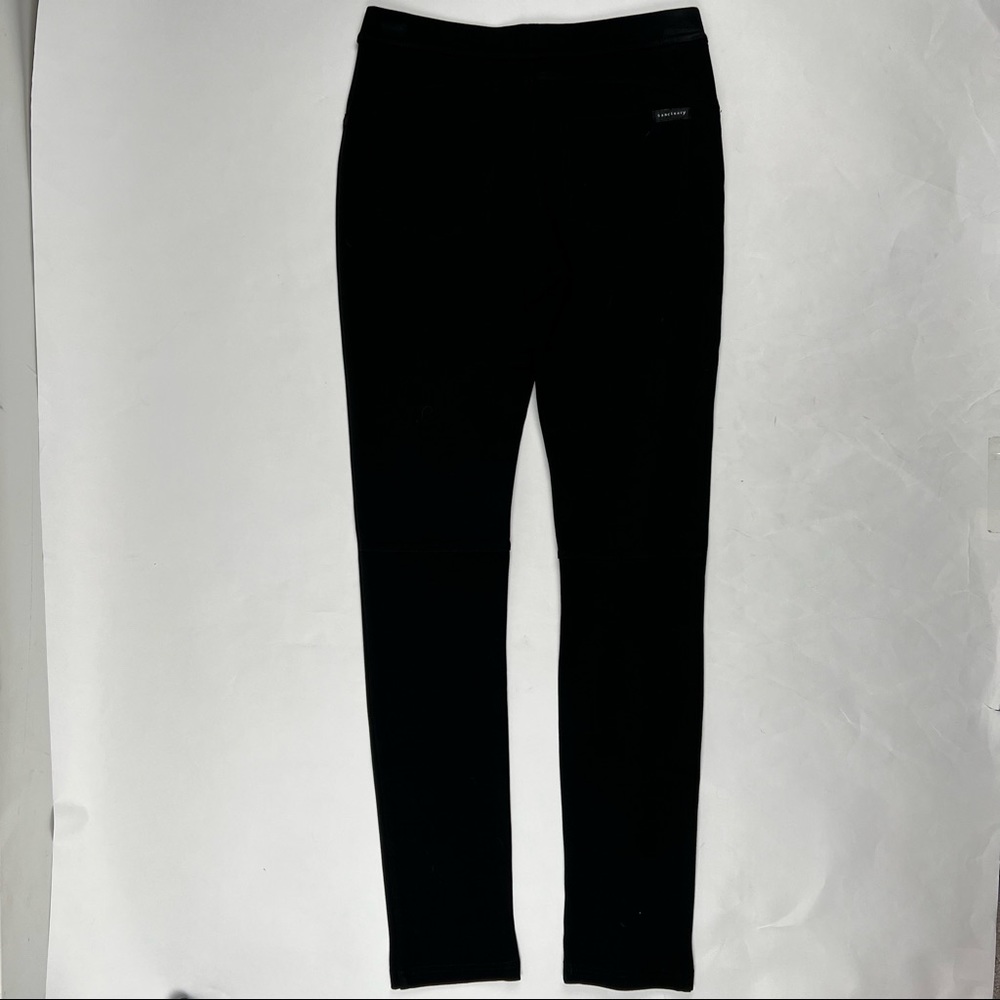 NWOT - Sanctuary XS Pull On Black Leggings, Back Pockets, Stretchy - Picture 5 of 14